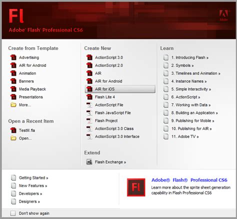 flash cs6 windows 10.